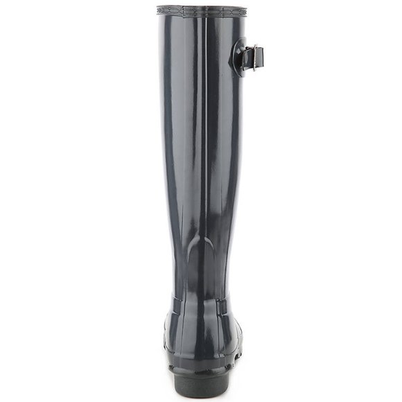 Hunter Original Tall Rain Boot Dark Slate Gloss 8 - Picture 3 of 6